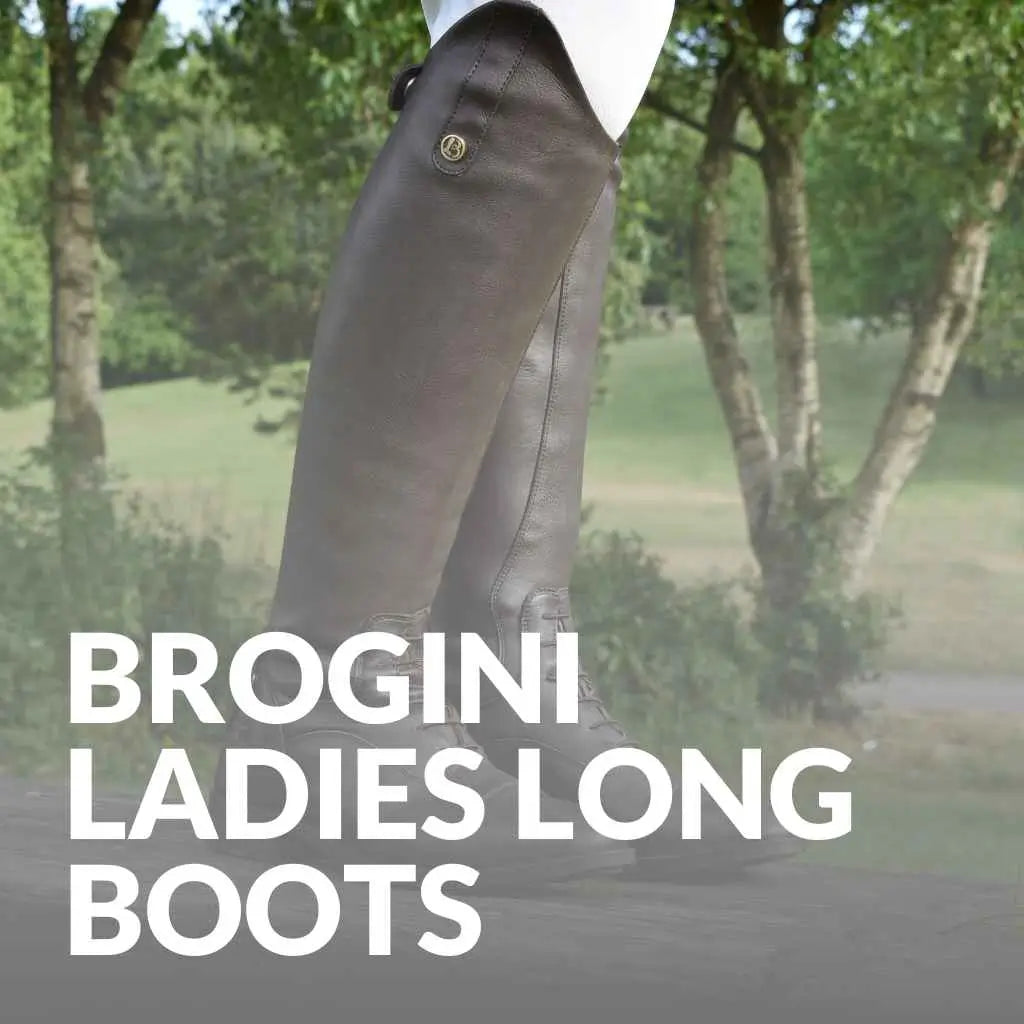 Brogini brown hotsell long boots