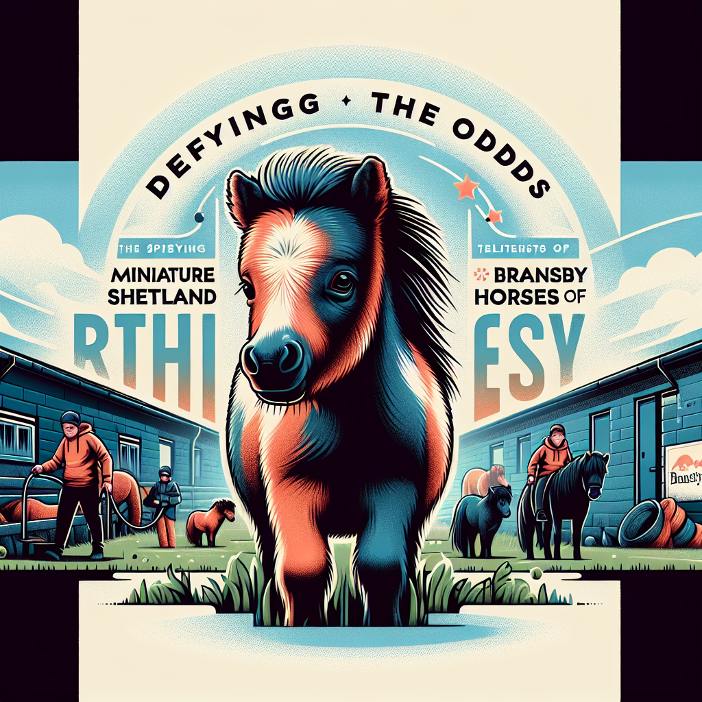 Defying the Odds: The Inspiring Tale of Pika, A Miniature Shetland Pony Foal and the Tireless Efforts of Bransby Horses Charity- just horse riders