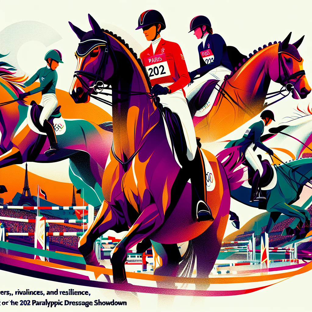 Riders, Rivalries, and Resilience: A Look Ahead to the Paris 2024 Paralympic Dressage Showdown- just horse riders