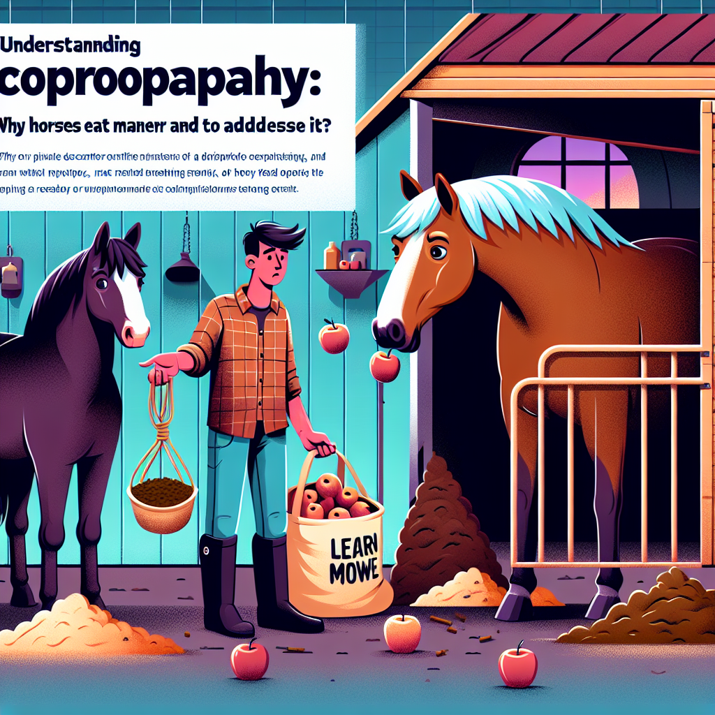 Understanding Coprophagy: Why Horses Eat Manure and How to Address It- just horse riders