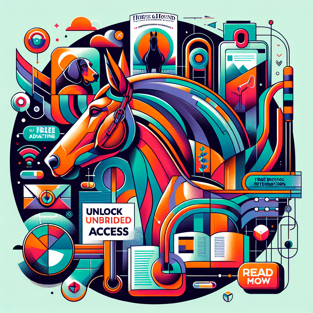 Unlock Unbridled Access: Horse & Hound Magazine Elevates Reader Experience with Free Digital Integration- just horse riders