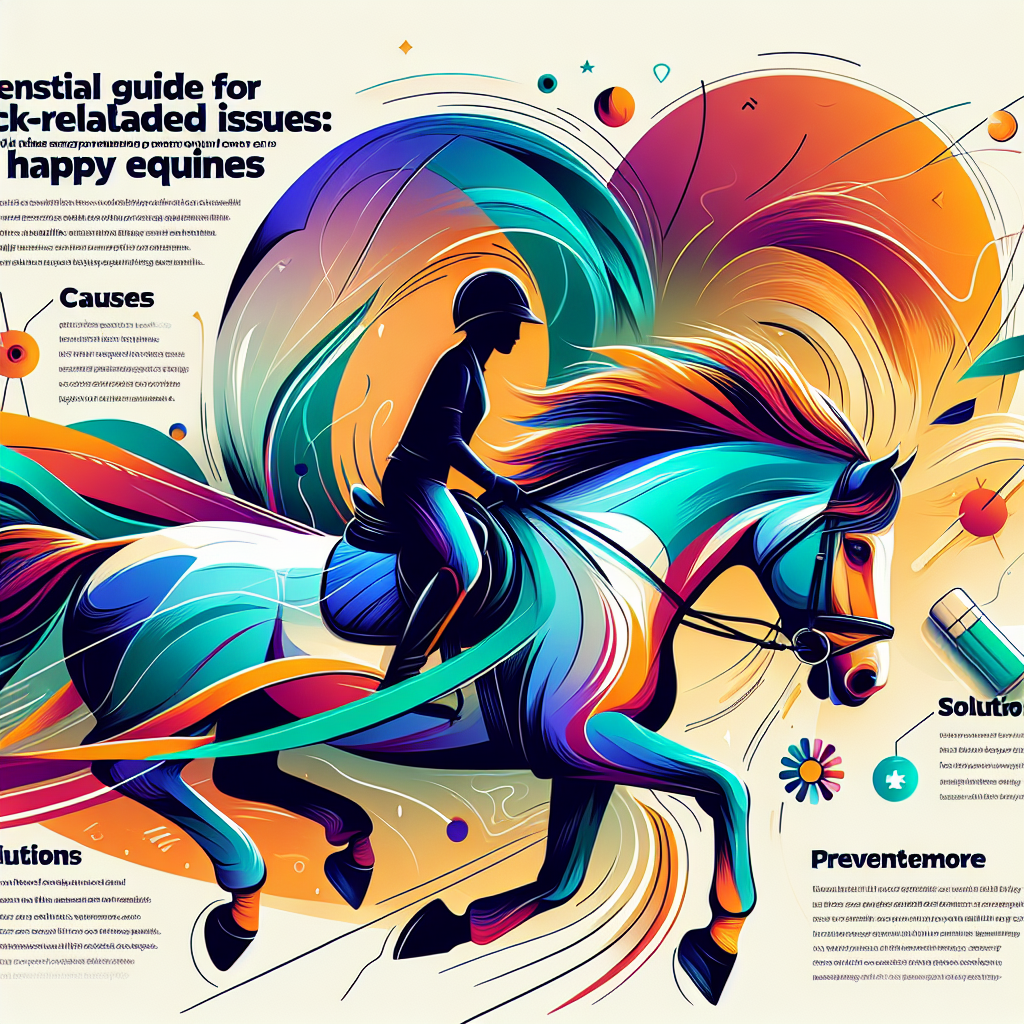 Essential Guide for Tack-Related Horse Issues: Causes, Solutions, and Prevention Tips for Happy Equines- just horse riders