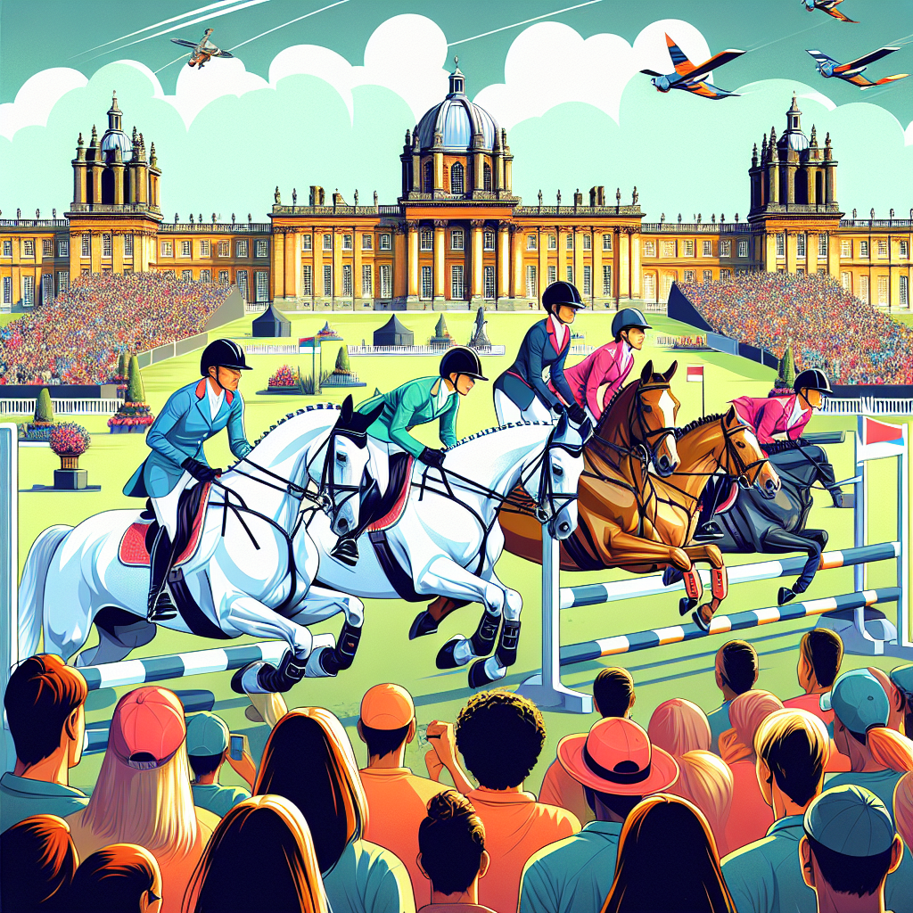 The Blenheim Palace International Horse Trials A Hub Of Equestrian Excellence- just horse riders