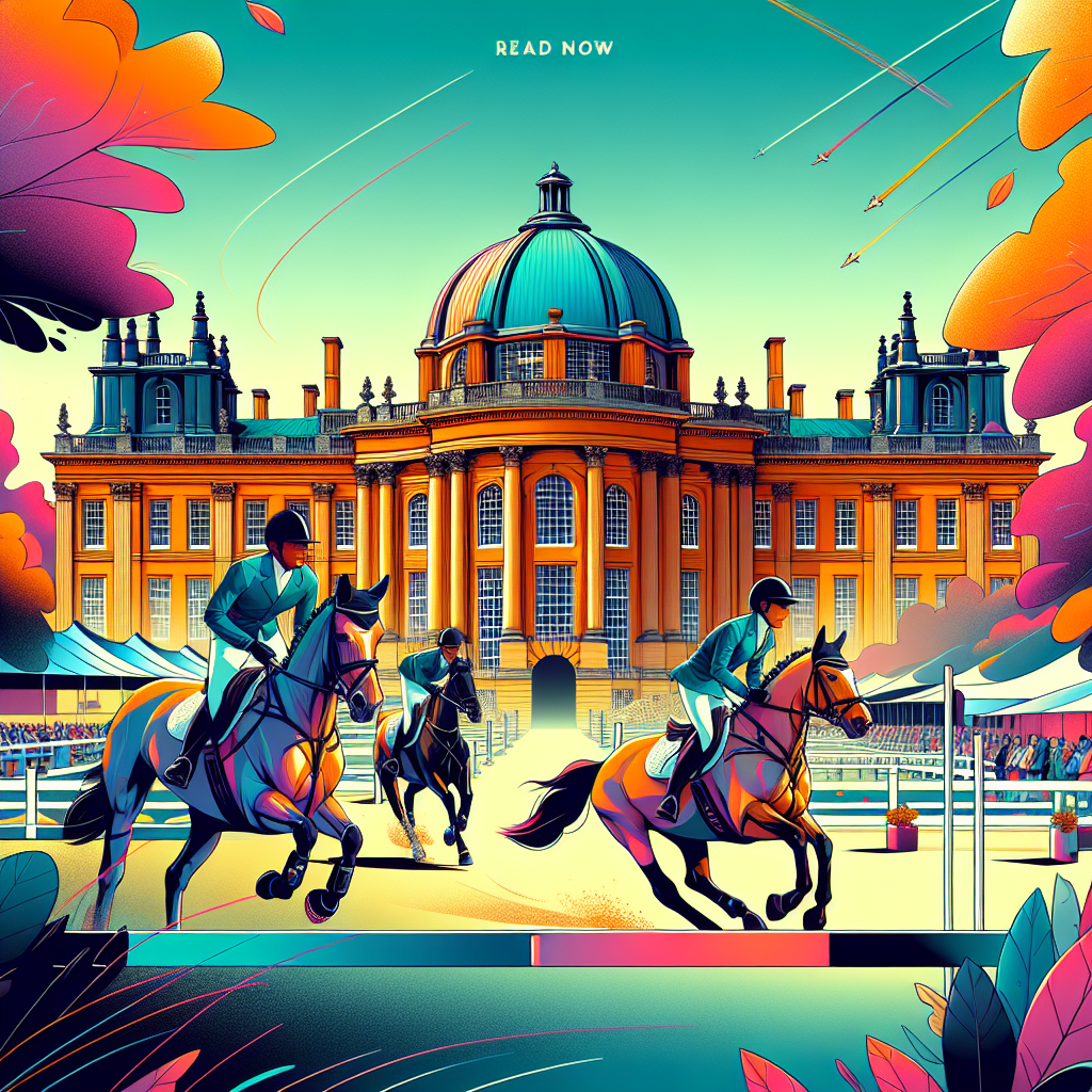 Blenheim Palace International Horse Trials A Must-See Event In September 2024- just horse riders