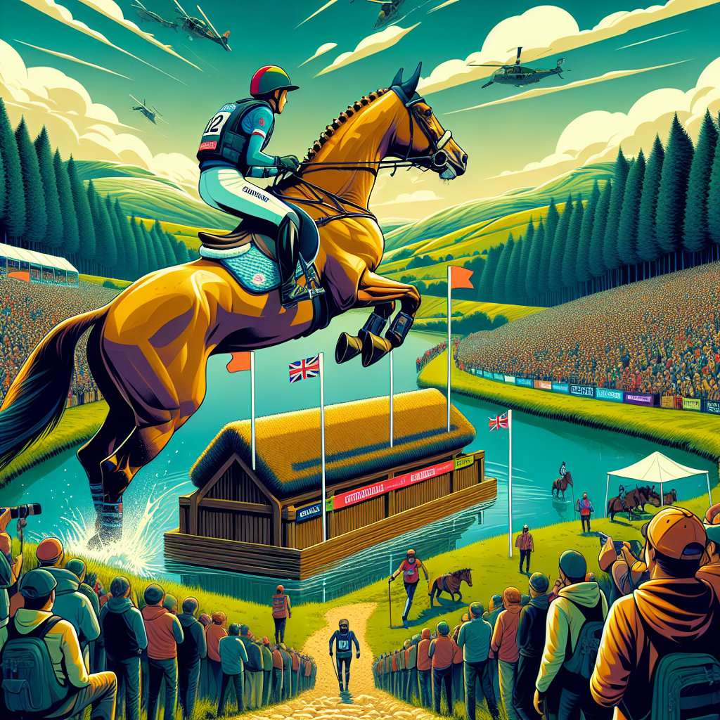 Explore the Daring Cross-Country Challenges of the 2024 Burghley Horse Trials- just horse riders