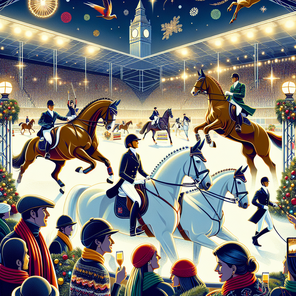 Experience The London International Horse Show A Festive Equestrian Spectacle For All- just horse riders