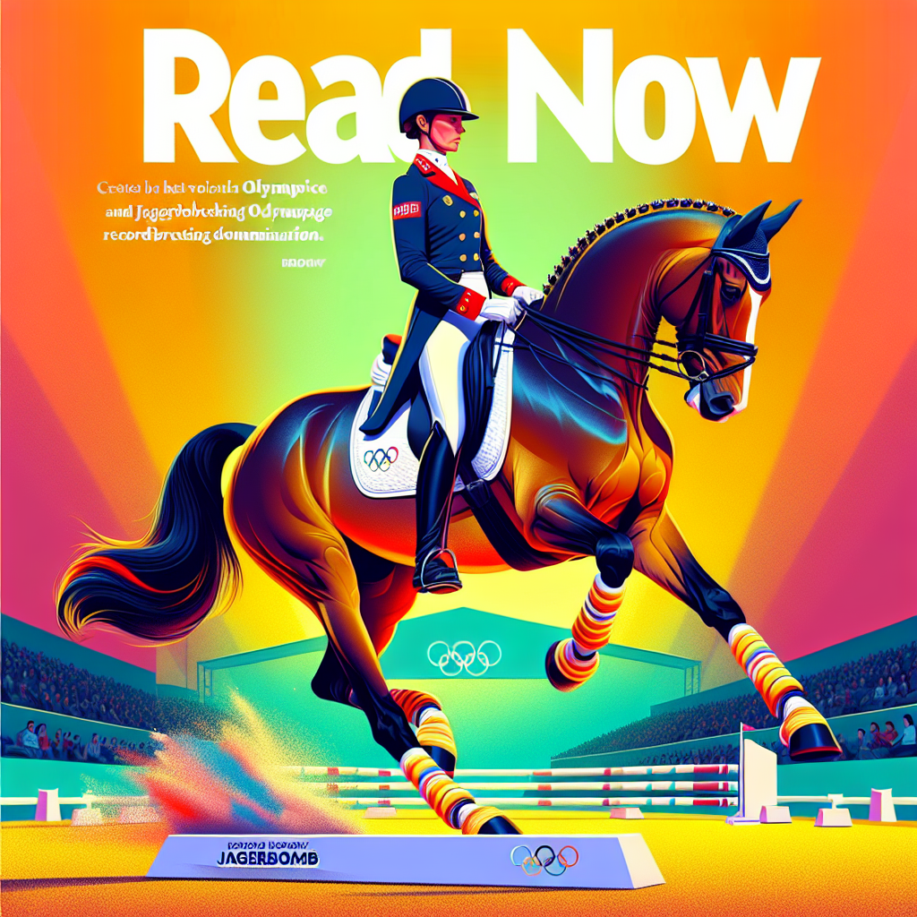 Becky Moody and Jagerbomb Dominate Olympic Dressage with Record-Breaki ...