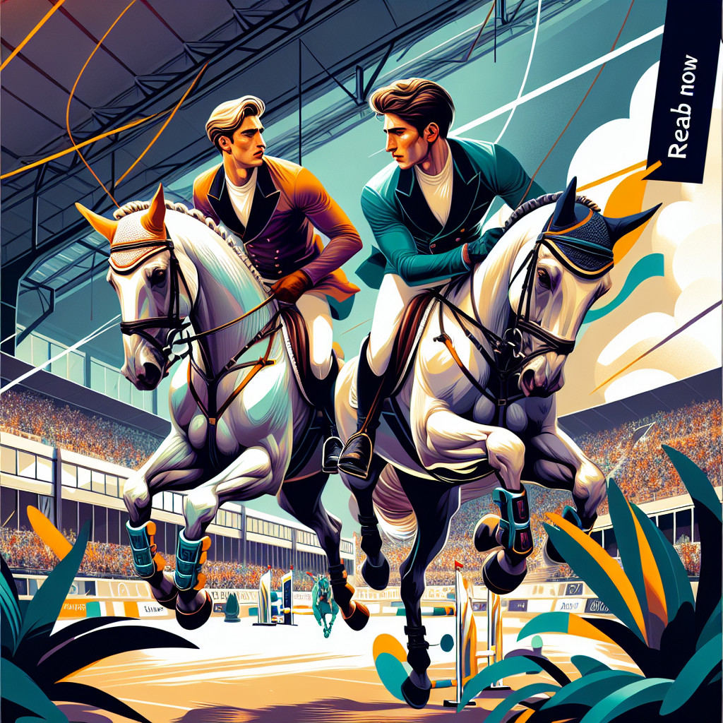 Inside the Philippaerts Sibling Rivalry: Oliver vs Nicola in the Prestigious LGCT Show Jumping Scene- just horse riders