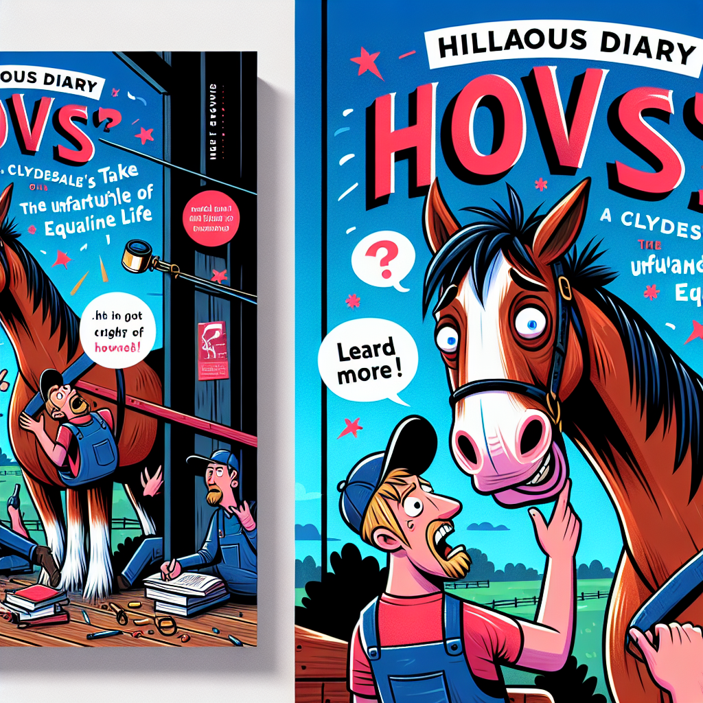 Hovis' Hilarious Diary: A Clydesdale's Take on the Unfairness of Equine Life- just horse riders