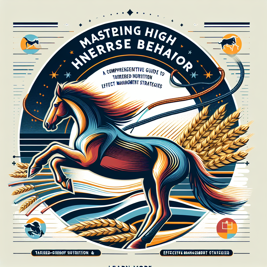Mastering High-Energy Horse Behavior: A Comprehensive Guide to Tailored Nutrition and Effective Management Strategies- just horse riders