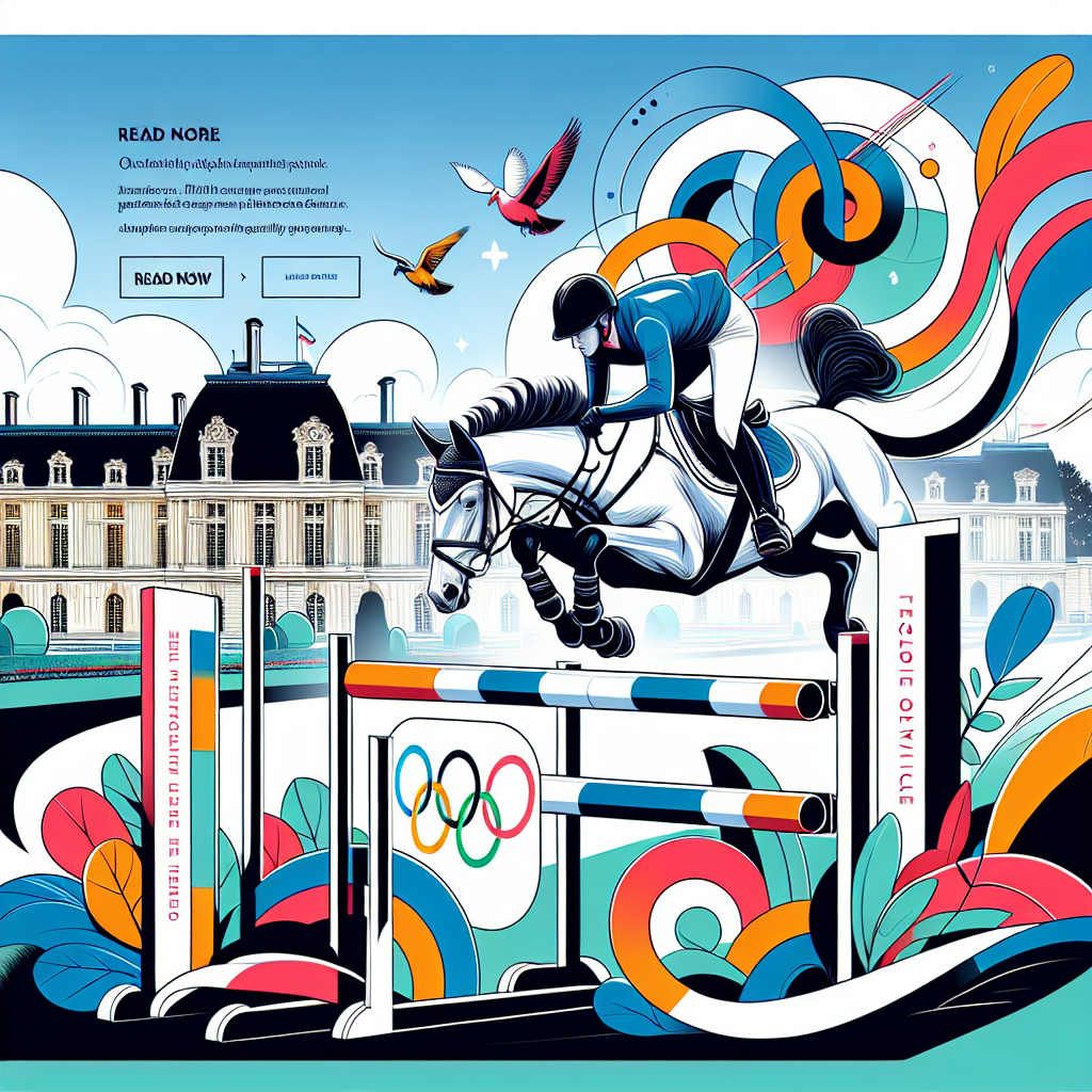 "Overcoming Obstacles: The Resilient Journey to Paris 2024 Olympic Equestrian Venue at Versailles"- just horse riders