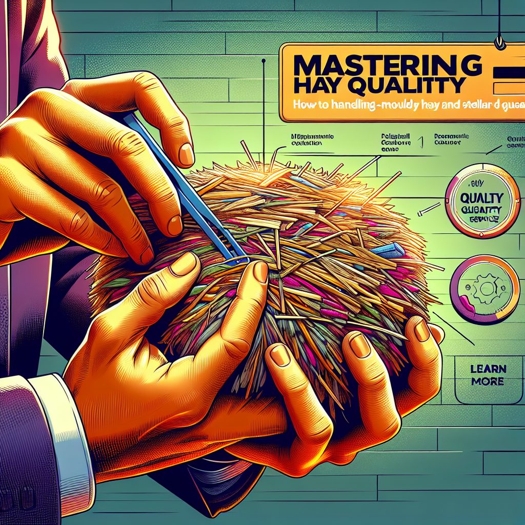 Mastering Hay Quality: How to Handle Mouldy Hay with Quality Control and Stellar Customer Service- just horse riders