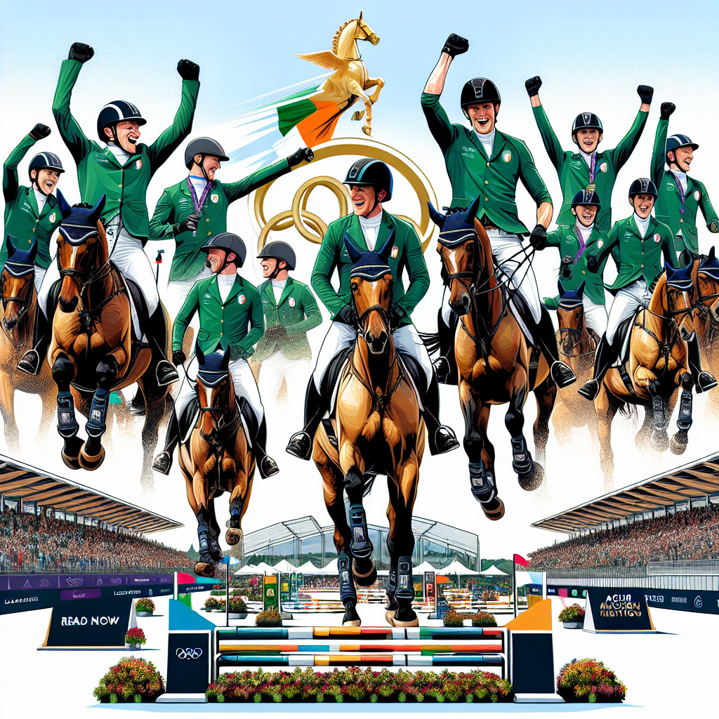 Ireland Secures Dominant Win at Aachen Nations Cup: A Prelude to Paris 2024 Olympic Hopes- just horse riders