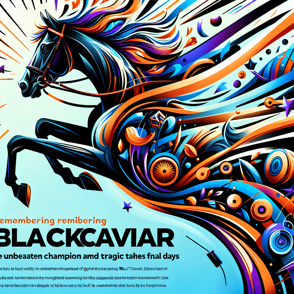 Remembering Black Caviar: The Unbeaten Champion and the Tragic Tale of Her Final Days- just horse riders