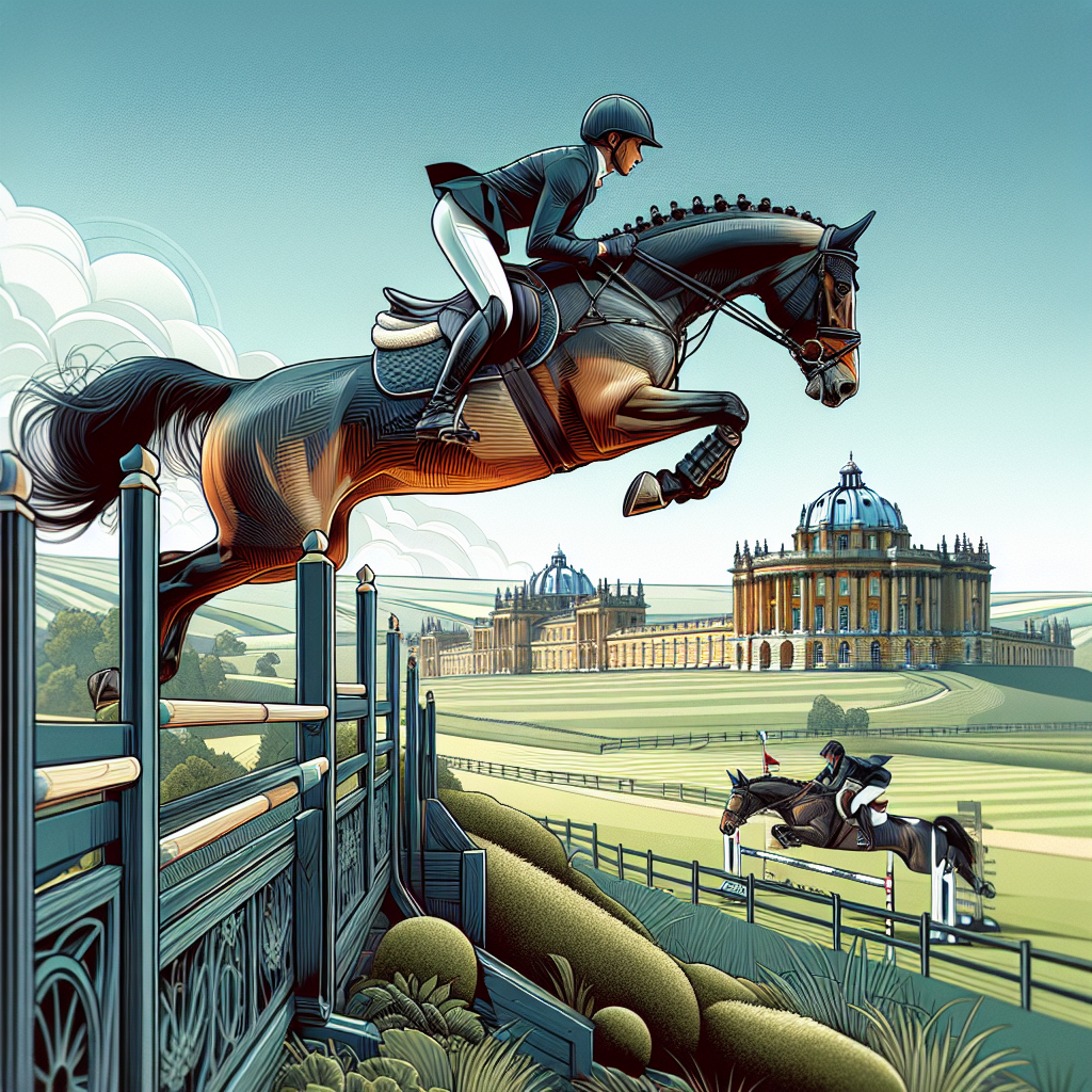 Blenheim Palace Horse Trials 2024 Showcases World-Class Equestrian Excellence- just horse riders