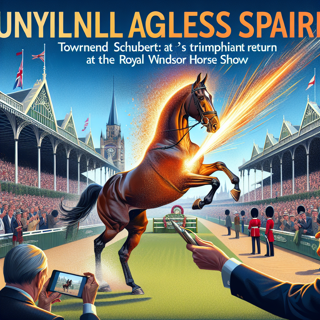 Unveiling the Ageless Spark: Townend Schubert's Triumphant Return at the Royal Windsor Horse Show- just horse riders