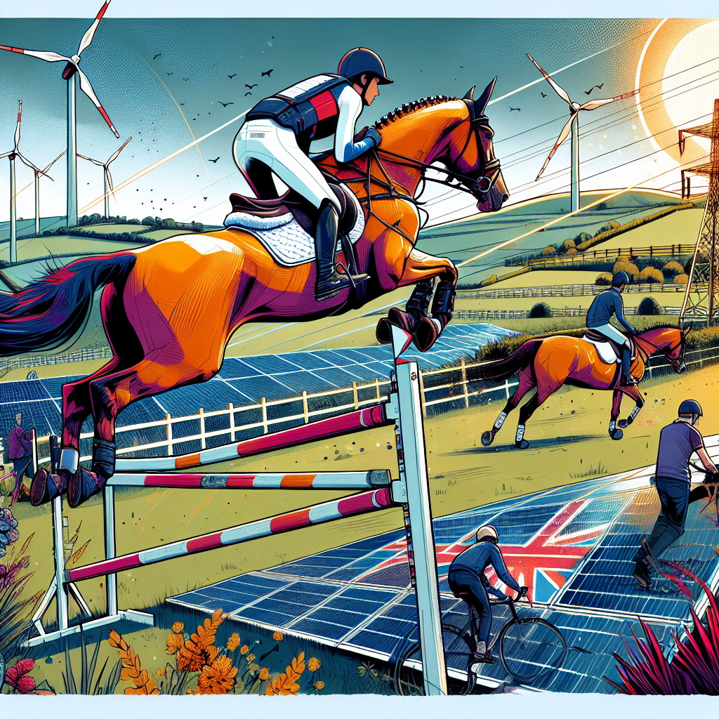 British Equestrians Finalize Training for Paris 2024: Highlights, Key Performances, and Environmental Goals- just horse riders