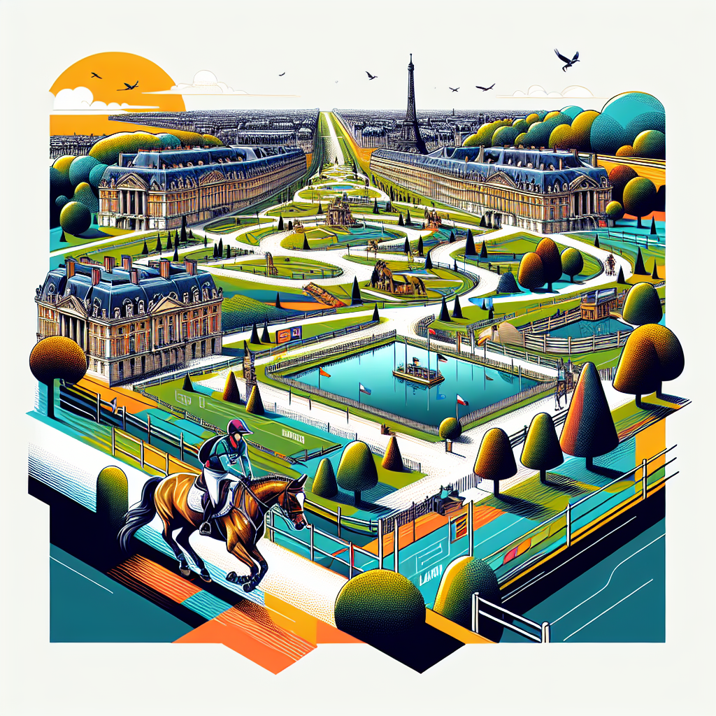 Explore the Spectacular Paris 2024 Olympic Cross-Country Equestrian Course: Blending History, Art, and Athleticism in Versailles- just horse riders