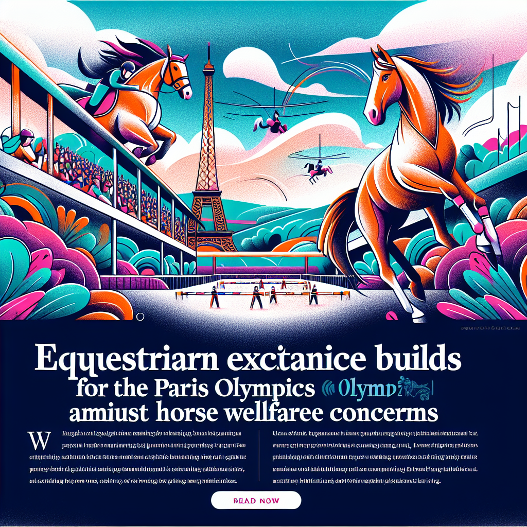 Equestrian Excitement Builds for the Paris Olympics Amidst Horse Welfa ...