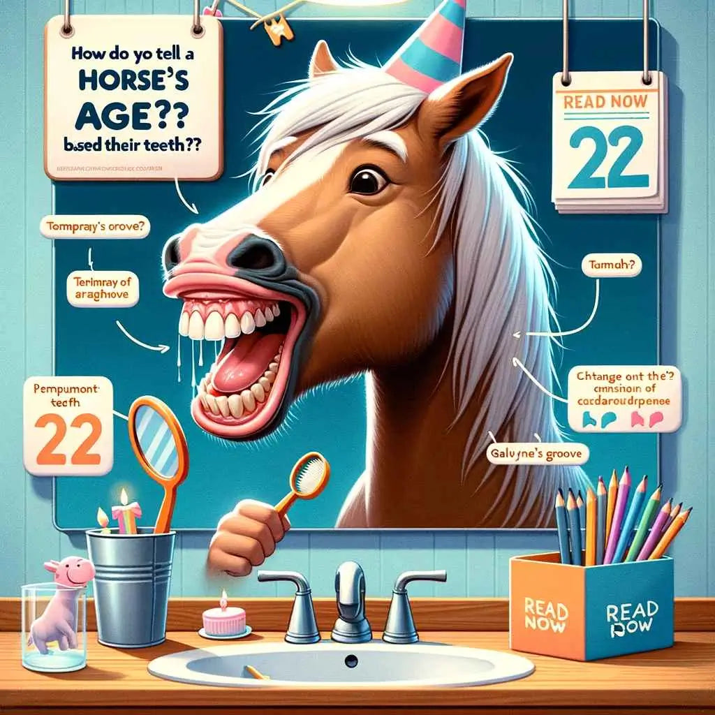 Unlocking Age Secrets Deciphering a Horse's Age Through Their Teeth - just horse riders