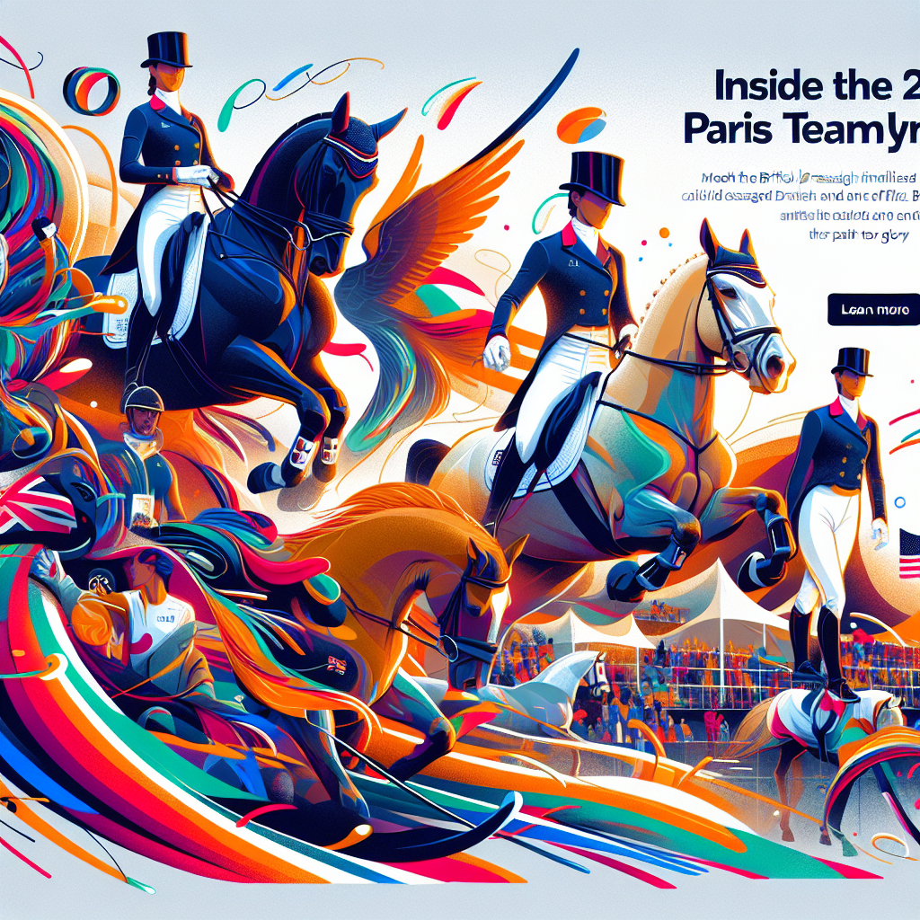 Inside the 2024 Paris Olympics: Meet the Finalized British Dressage Team and Their Path to Glory- just horse riders