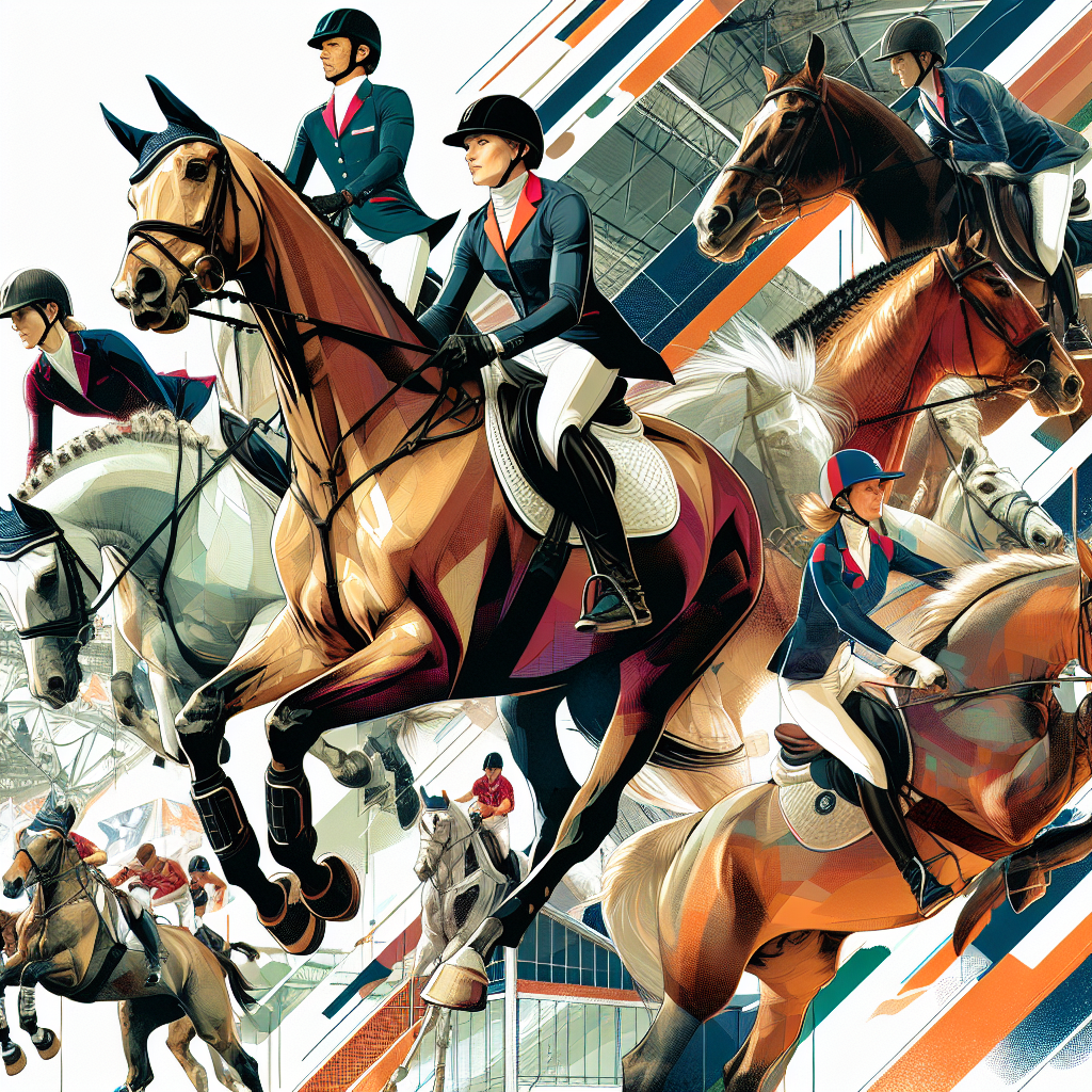 Celebrating Equestrian Excellence At The 2024 LeMieux National Championships- just horse riders