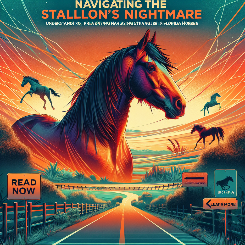 Navigating the Stallion's Nightmare: Understanding, Preventing and Navigating Strangles in Florida Horses- just horse riders
