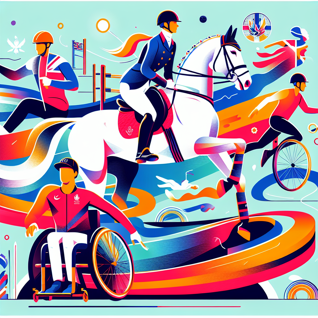 British Para Dressage Teams Unveiled for Paris 2024 Paralympic Games: Meet the Athletes and Their Journey- just horse riders