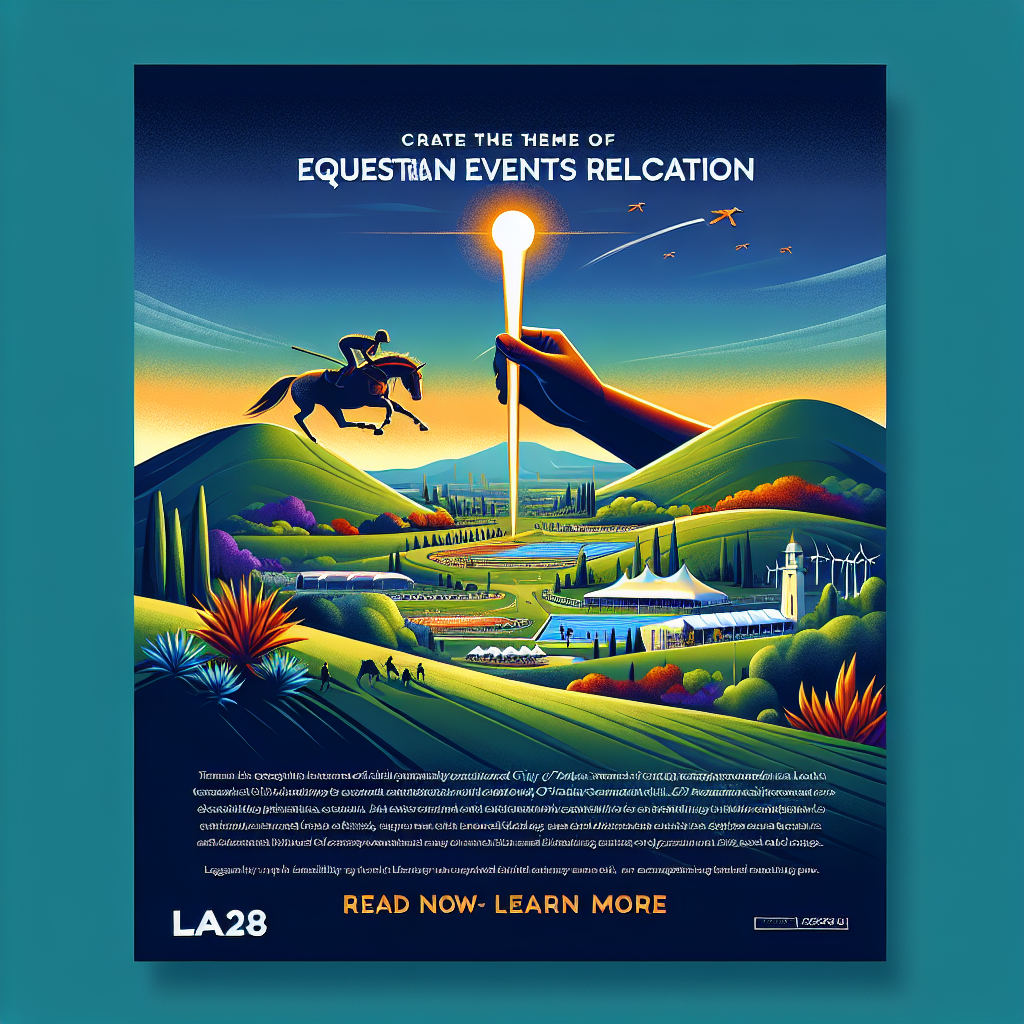 Saving Millions for LA28: Equestrian Events Move to Temecula for Sustainability and Legacy Creation- just horse riders