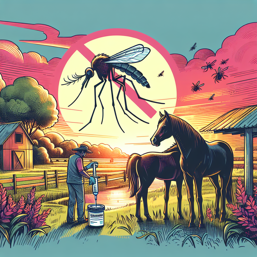 Michigan Alert: Preventing West Nile Virus in Horses with Effective Vaccination and Mosquito Control- just horse riders