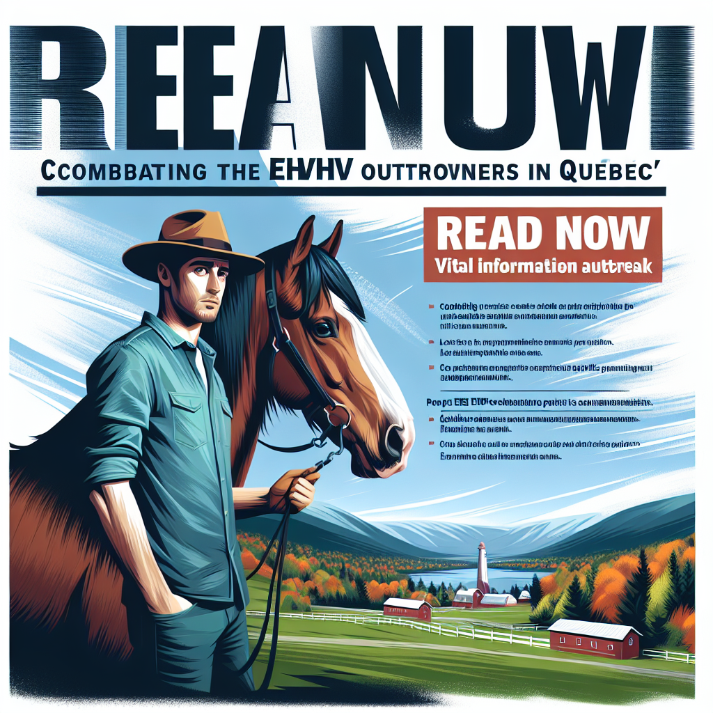 Combatting the EHV Outbreak: Vital Information for Horse Owners in Quebec- just horse riders