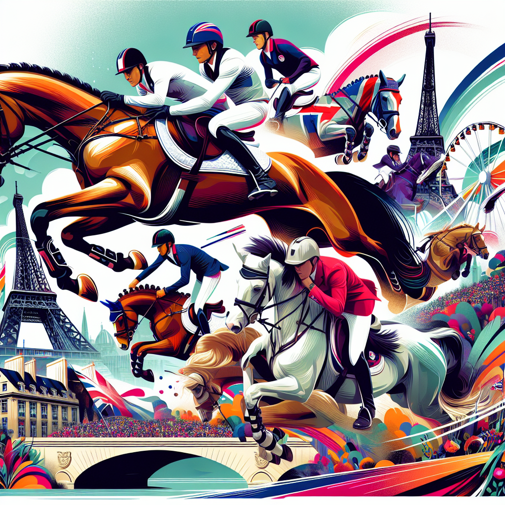 Meet Team GB: Britain’s Elite Showjumpers Set to Dazzle at the Paris Olympics- just horse riders