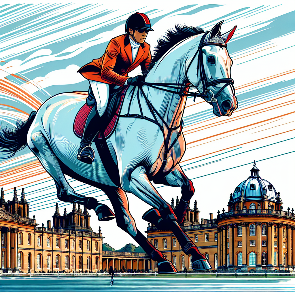 Blenheim Palace International Horse Trials 2024 Showcases Equestrian Brilliance And Style- just horse riders