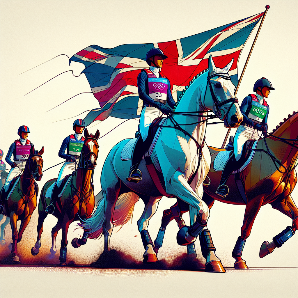 Meet the Stars: British Equestrian Teams Announced for Paris 2024 Olympics- just horse riders