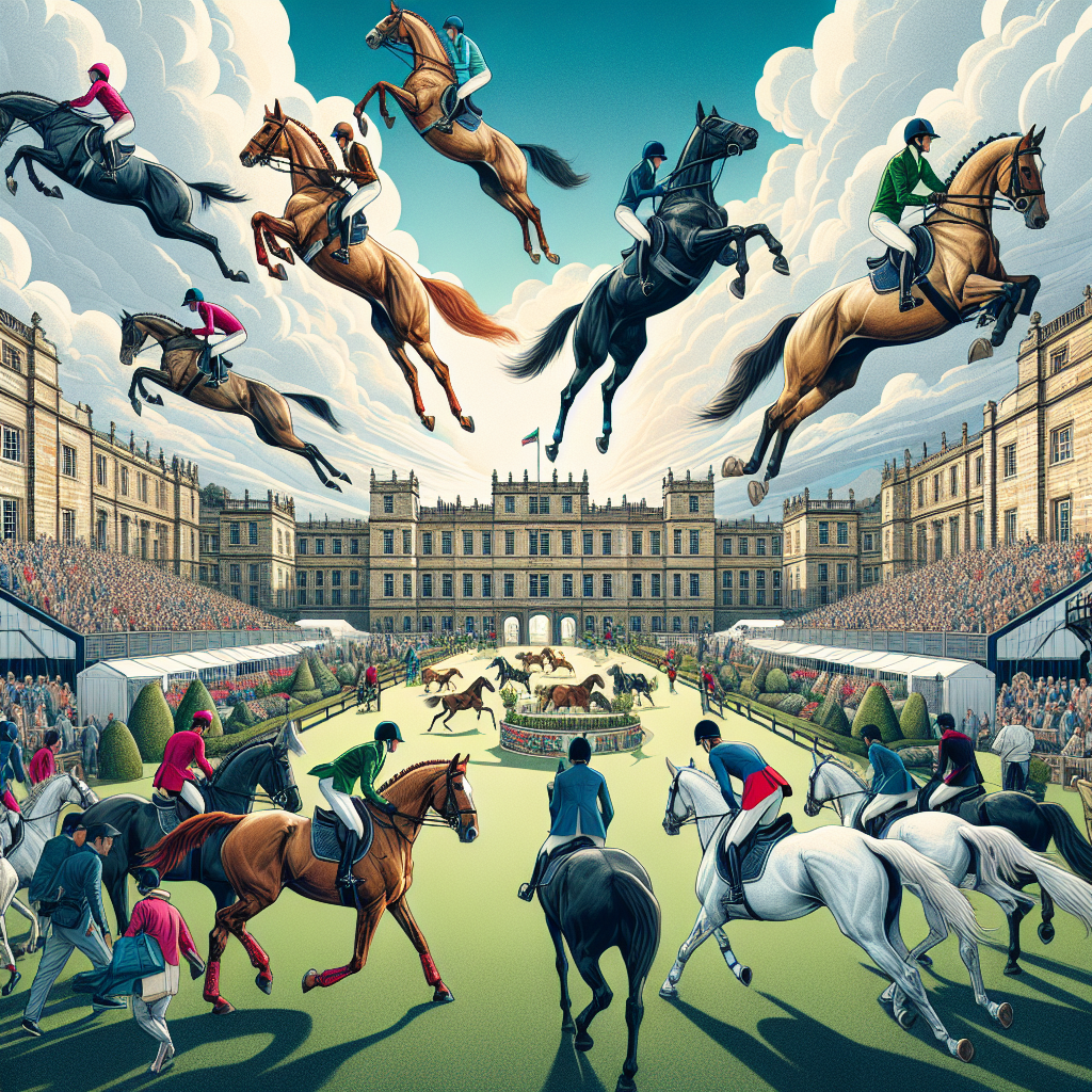 The 2024 Blenheim Palace International Horse Trials A Must-Attend Equestrian Spectacle- just horse riders