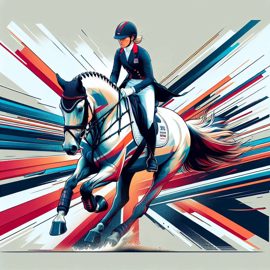 British Dressage Riders Dominate at CHIO Rotterdam: Becky Moody and Jagerbomb Secure Podium Finish- just horse riders