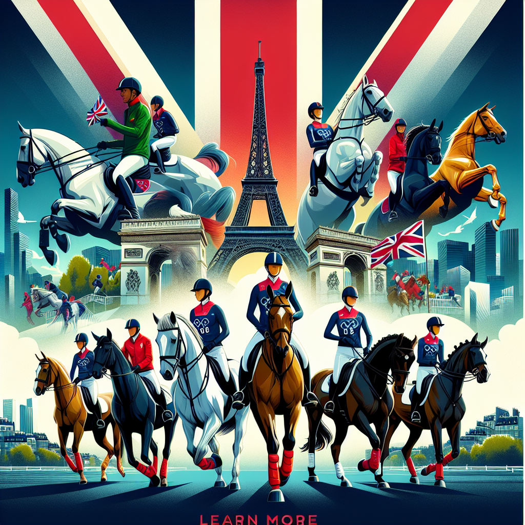 Meet Team GB's Equestrian Stars: Inside the Paris 2024 Olympic Lineup and Preparations- just horse riders