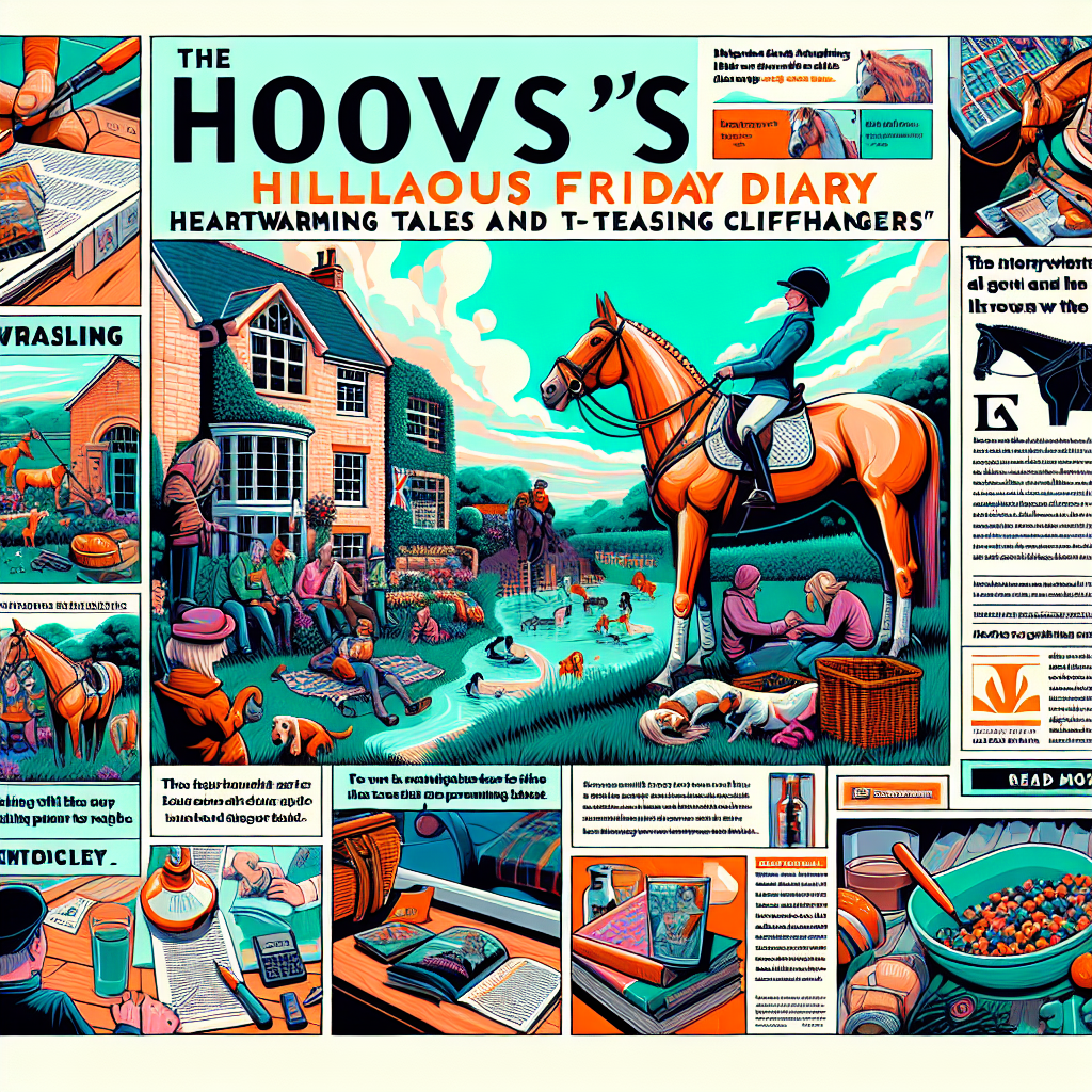 Explore Hovis's Hilarious Friday Diary: Heartwarming Tales and Teasing Cliffhangers from Horse & Hound- just horse riders