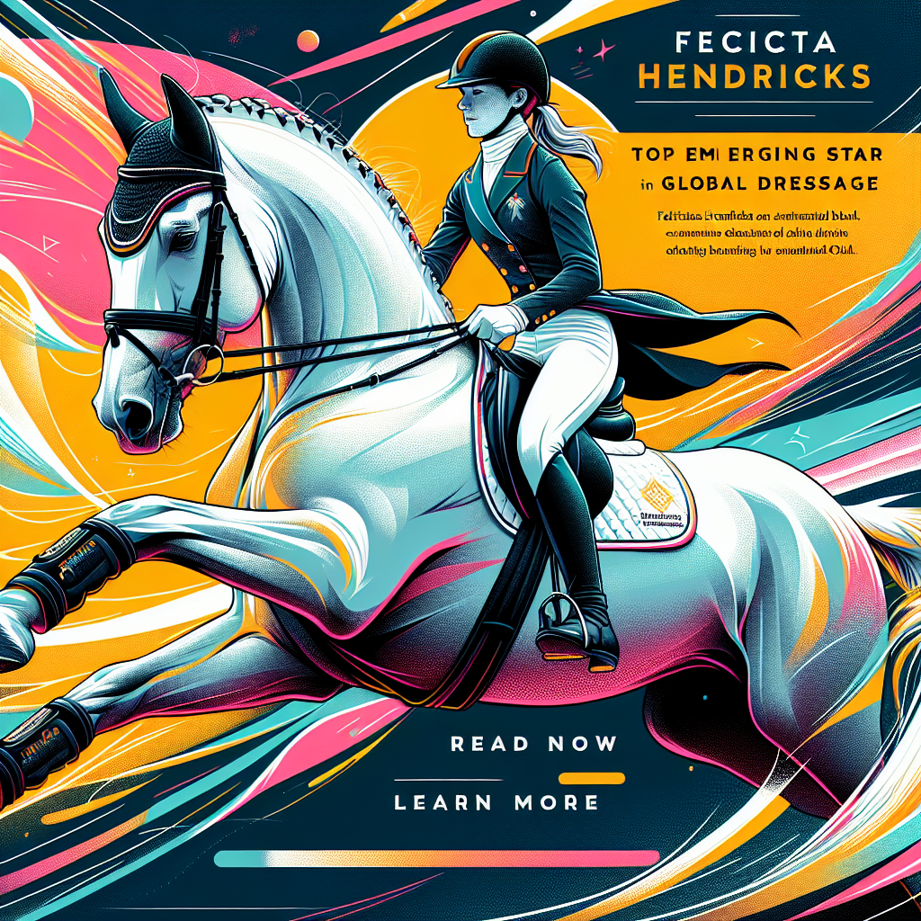 Felicitas Hendricks: Rising Global Dressage Star and her Exceptional Partnership with Gelding Drombusch OLD- just horse riders