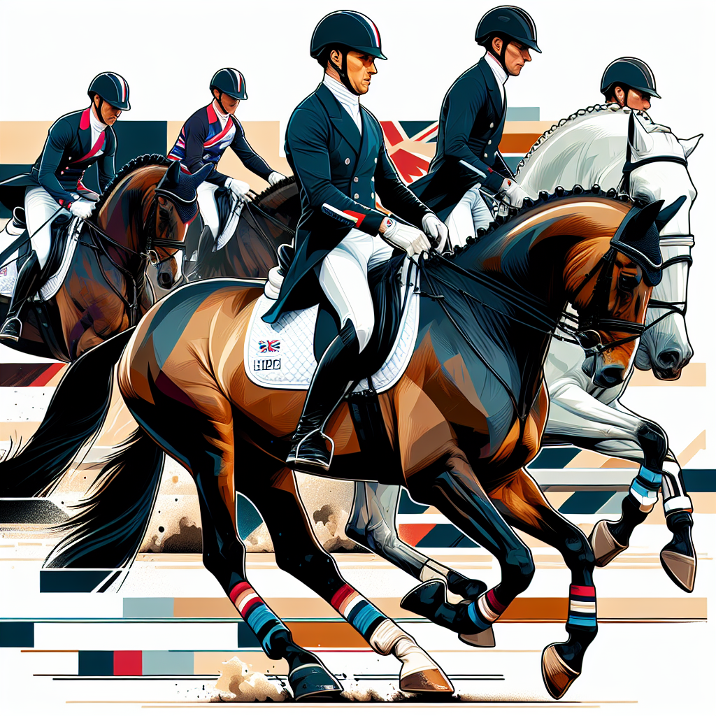 Meet the Stars of British Dressage: A Deep Dive into the CHIO Aachen Squad- just horse riders