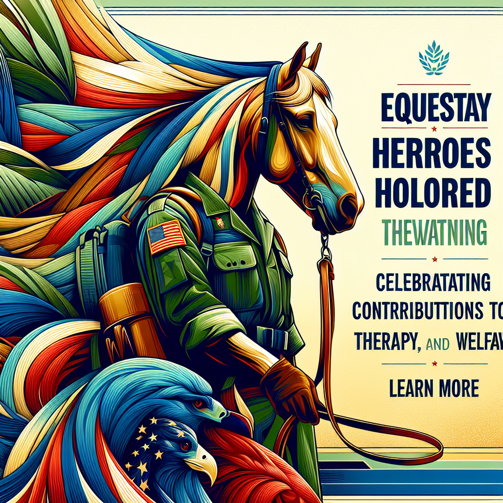 Equestrian Heroes Honored: Celebrating Contributions to Therapy, Conservation, and Welfare- just horse riders