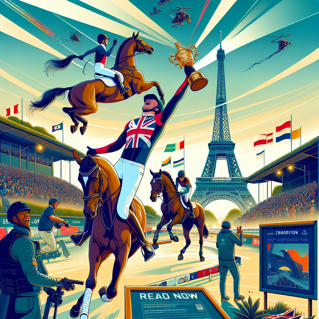 Top Highlights from the 2024 Paris Olympics Equestrian Events: British Triumphs, Shocking Falls, and Future Competitions- just horse riders