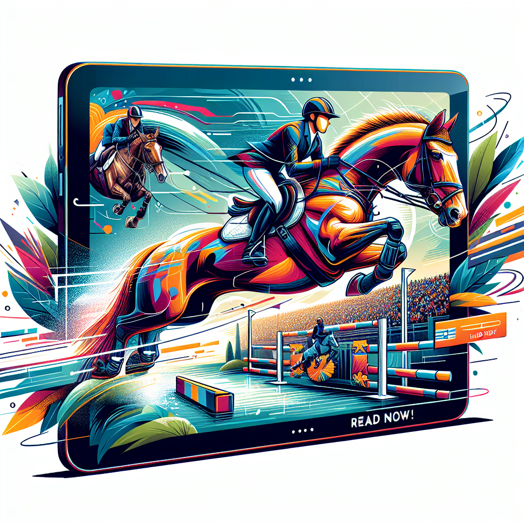 Gallop into the Digital Age: Stream Equestrian Competitions From the Comfort of Home!- just horse riders