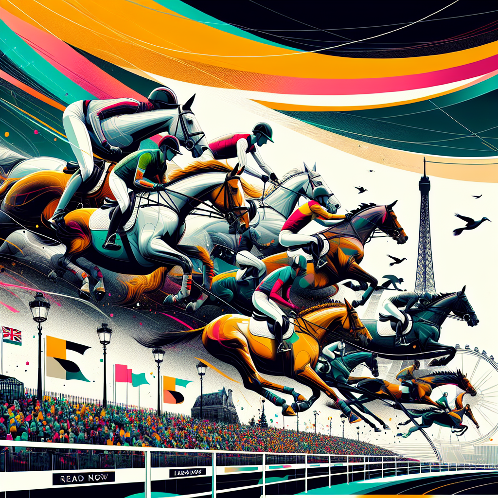 Riding for Glory: Anticipating Fierce Competition at the 2024 Paris Olympics Equestrian Eventing Teams Showdown- just horse riders