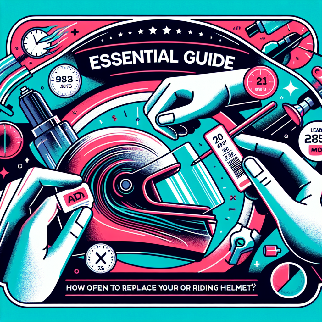 Essential Guide: How Often to Replace Your Riding Helmet for Maximum Safety- just horse riders