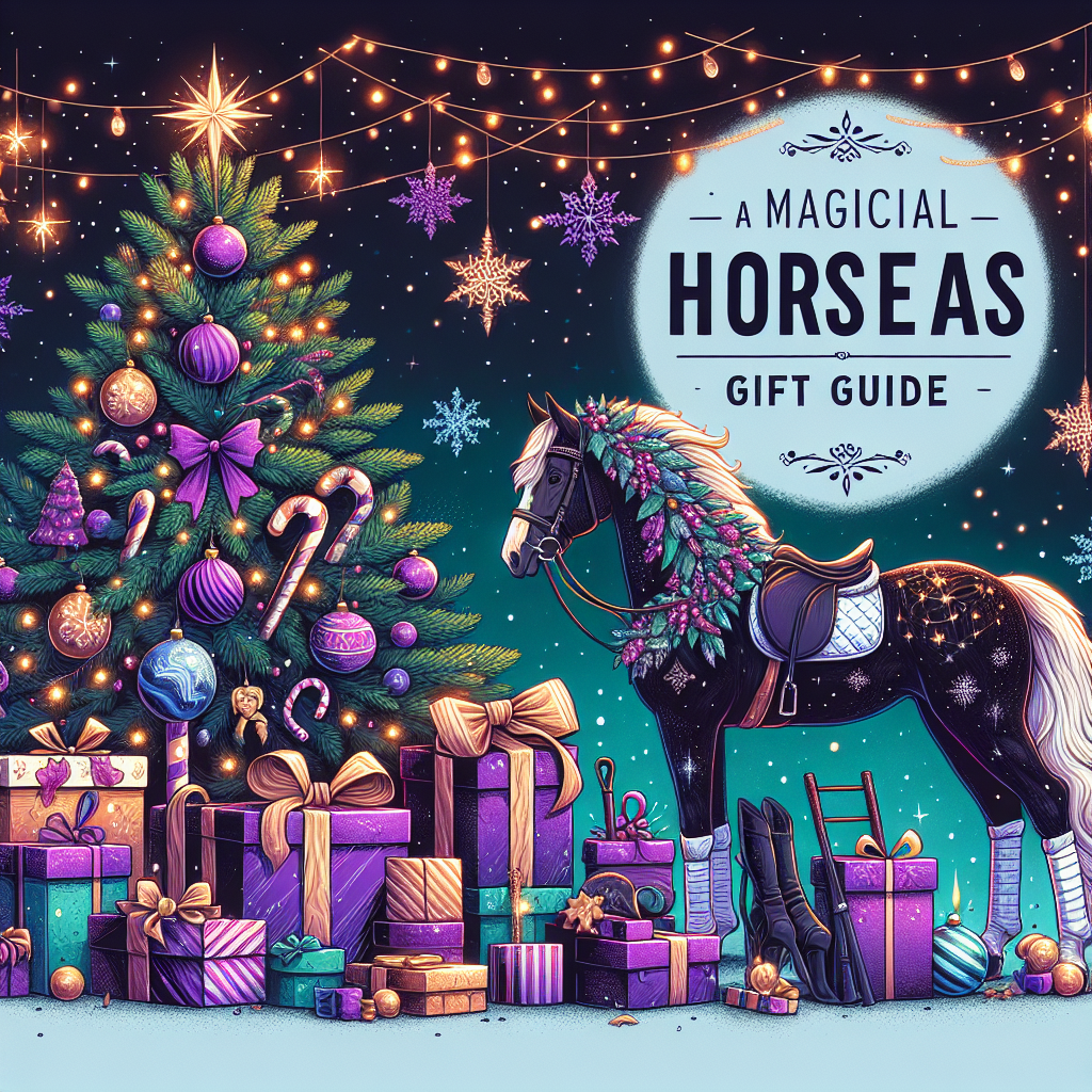 Equestrian Gift Guide For A Magical Horsey Christmas- just horse riders