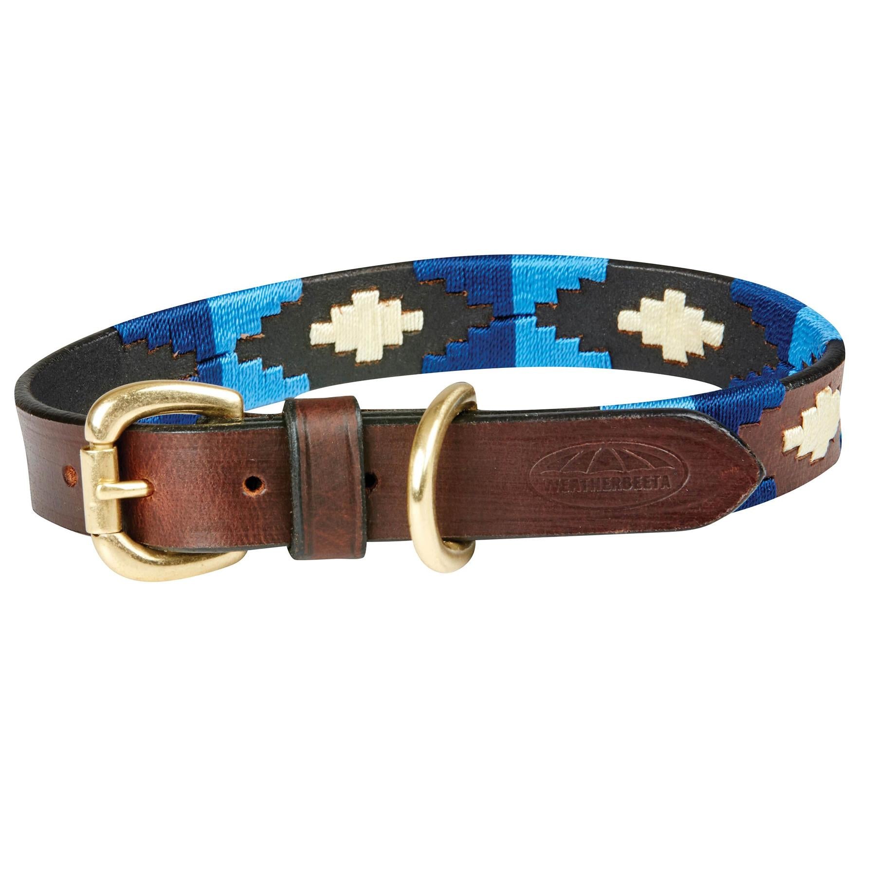 Weatherbeeta Polo Leather Dog Collar - Just Horse Riders