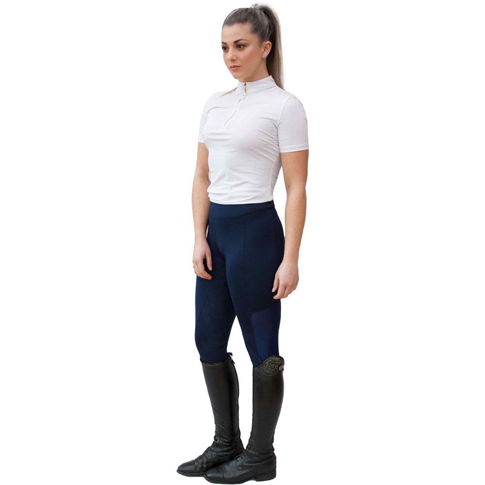 Apollo Air Breathe Horse Riding Tights Silicone Seat 4-Way Stretch Phone Pocket - Just Horse Riders