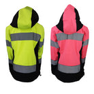 Cameo Equine Junior Hi Viz Riding Jacket with Detachable Hood - Water Repellent - Just Horse Riders