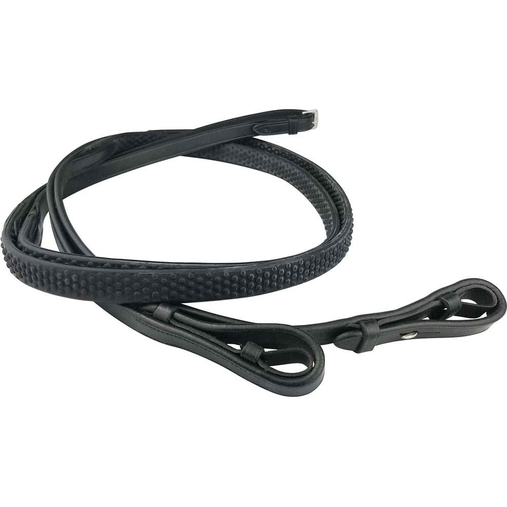 Eco Rider Flexi Reins - Strong & Flexible Eco Leather Comfortable & Durable - Just Horse Riders